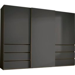 rauch Schwebetürenschrank Yubari grifflose Front, Schubkästen mit Selbsteinzug und Dämpfung