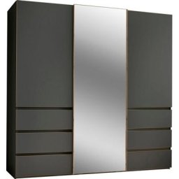 rauch Schwebetürenschrank Yubari grifflose Front, Schubkästen mit Selbsteinzug und Dämpfung
