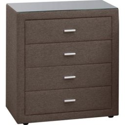 ADA trendline Nachttisch Darcy, mit Glasplatte
