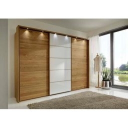 WIEMANN Schwebetürenschrank Kufstein mit Glas