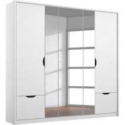 rauch Kleiderschrank Balance mit Klappspiegel