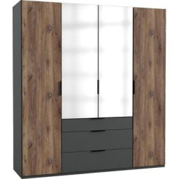 Fresh To Go Drehtürenschrank Winnipeg mit Spiegel