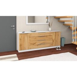 borchardt Möbel Kommode Oliva, Breite 200 cm, mit 4 Schubkästen