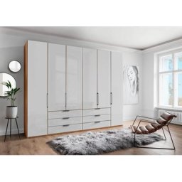 WIEMANN Drehtürenschrank Monaco mit Glasfront sowie hochwertige Beschläge inkl. Dämpfung