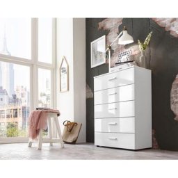 BMG Möbel Kommode Monaco, Breite 65 cm