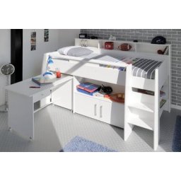 Parisot Hochbett Swan mit toller Ausstattung