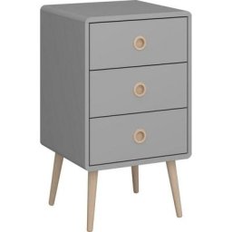 Home affaire Nachtkommode Softline, im Retrolook, Breite 41,5 cm
