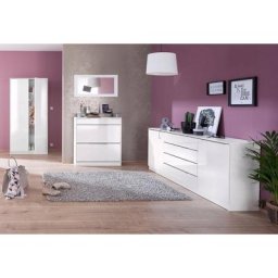 borchardt Möbel Kommode Oliva, Breite 166 cm, mit 4 Schubkästen