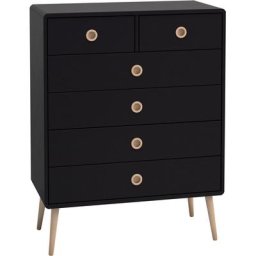Home affaire Kommode Softline, im Retro Look, Breite 81,5 cm