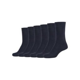 Camano Socken (Packung, 6-Paar) Mit hangekettelter Zehennaht