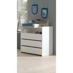 Vipack Wickelkommode Kiddy, Wickelaufsatz, ohne Wickelauflage, viel Stauraum
