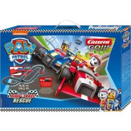 Carrera® Autorennbahn Carrera® GO!!! - Paw Patrol (Streckenlänge 4,3 m), (Set)