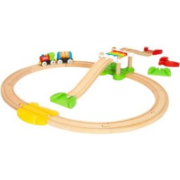 BRIO® Spielzeug-Eisenbahn BRIO® WORLD, Mein erstes Bahn Spiel Set, (Set), Made in Europe, FSC®- schützt Wald - weltweit