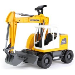 Lena® Spielzeug-Bagger Worxx, Liebherr Compact A918 Litronic, Made in Europe