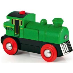 BRIO® Spielzeug-Eisenbahn BRIO® WORLD, Speedy Green Batterielok, mit LichtfunktionMade in Europe, FSC® - schützt Wald - weltweit