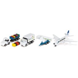 Siku Spielzeug-Flugzeug SIKU Super, Flughafen (6312), (Set, 6-tlg)