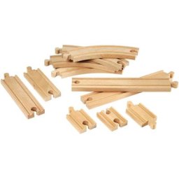 BRIO® Gleise-Set BRIO® WORLD, Kleines Schienensortiment, (Set), aus Holz, FSC®- schützt Wald - weltweit