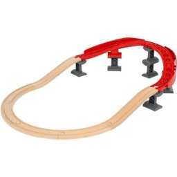 BRIO® Schienenerweiterungs-Set BRIO® WORLD, Schienenpaket Berg und Tal, FSC®- schützt Wald - weltweit