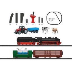 Märklin Modelleisenbahn-Set Märklin my world - Startpackung Farm - 29344, Spur H0, mit Licht- und Soundeffekten