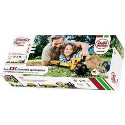 LGB Modelleisenbahn-Set LGB - Family and Fun - Baustellenzug 230 Volt - L70503, Spur G, für Einsteiger, Made in Europe