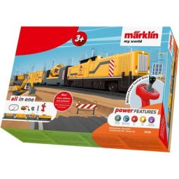 Märklin Modelleisenbahn-Set Märklin my world - Startpackung Baustelle - 29346, Spur H0, mit Licht- und Soundeffekten