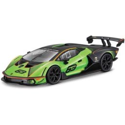 Bburago Sammlerauto Lamborghini Exxenza SCV12, grün/schwarz, Maßstab 1:24