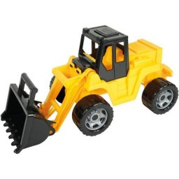 Lena® Spielzeug-Radlader Giga Trucks, Aufsitz-Schaufellader, Made in Europe