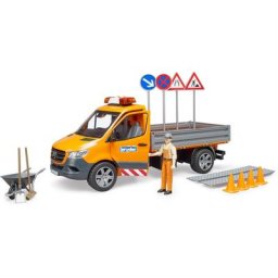 Bruder® Spielzeug-Bus Mercedes Benz Sprinter Kommunal (2677), mit Licht & Sound, Made in Germany