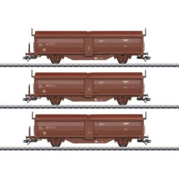 Märklin Güterwagen Schiebedach-/Schiebewandwagen-Set Tbis - 47302, Spur H0, Made in Europe