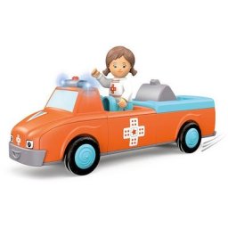 Toddys by siku Spielzeug-Krankenwagen Anna Amby (0125), mit Licht und Sound