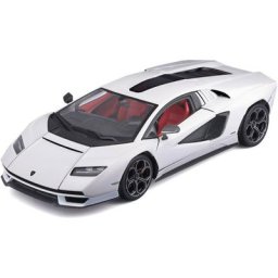 Bburago Sammlerauto Lamborghini LPI 800-4, weiß, Maßstab 1:24