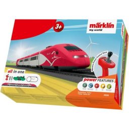 Märklin Modelleisenbahn-Set Märklin my world - Startpackung Thalys - 29338, Spur H0, mit Licht und Sound