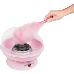 bestron Zuckerwattemaschine Sweet Dreams, im Retro Design, 420 Watt, Farbe: Rosa