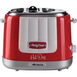 Ariete Hotdog-Maker 206R Party Time rot, 650 W