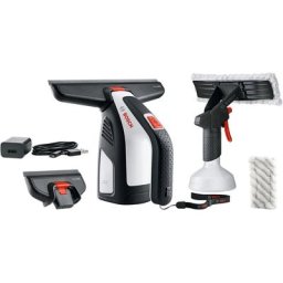 Bosch Home & Garden Akku-Fenstersauger GlassVAC, inkl. Sprühflasche und Microfasertuch