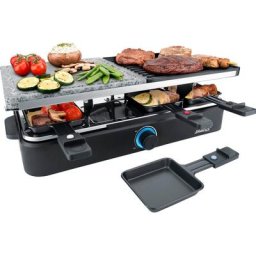 Steba Raclette RC 18, 8 Raclettepfännchen, 1400 W
