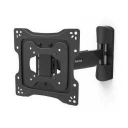 Hama FULLMOTION, 122 cm(48) 1Arm Wandhalterung Schwarz TV-Wandhalterung, (bis 48 Zoll, Rotation: 6 °, VESA (von-bis): 75x75 - 200x200)