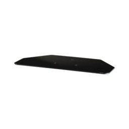 Hama TV-Drehteller, Glas, schwarz, Breite 60 cm, Tiefe 40 cm TV-Standfuß
