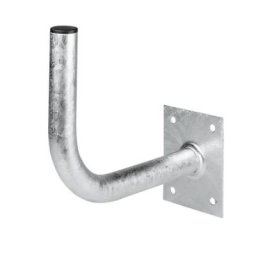 Hama Hama SAT-Wandhalterung, feuerverzinkt Wandhalterung, (Durchmesser Rohr: 4 cm - Max. Spiegel-Durchmesser: 90 cm)
