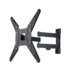 Hama TV Wandhalter schwenkbar Fernsehhalterung bis 165cm, 65 Zoll TV-Wandhalterung, (bis 65 Zoll, Kabelmanager integriert)
