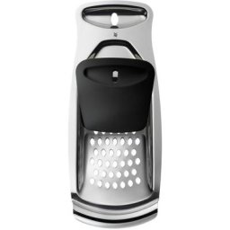 WMF Spätzlereibe, Cromargan® Edelstahl Rostfrei 18/10, Kunststoff, Spätzlereibe mit Spachtel