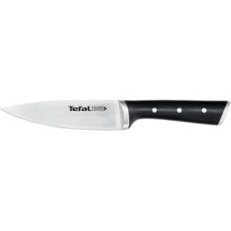 Tefal Kochmesser Ice Force, Eishärtung, dauerhafte Leistungsstärke, Edelstahl/Schwarz