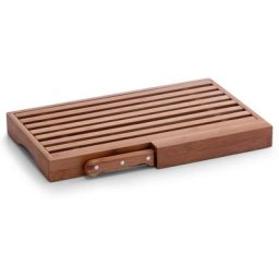 Zeller Present Brotschneidebrett, Bambus, (Set, 2-St., Brotmesser)