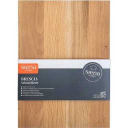 Siena Home Schneidebrett Brescia, Eichenholz, (1-St), 45° Griff, aus FSC®-zertifiziertem Eichenholz