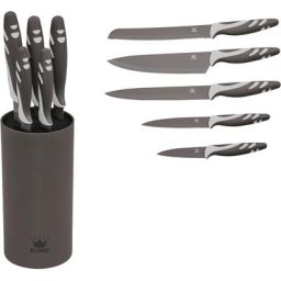 KING Messerblock soft touch (6tlg), mit KING protect Beschichtung