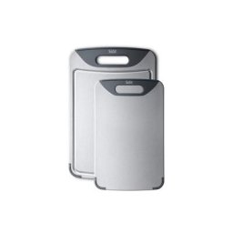Silit Schneidebrett, Kunststoff, (Set, B/L: 25/38 und 20/32 cm), rutschfest, beidseitig nutzbar