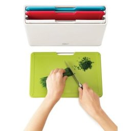 Joseph Joseph Schneidebrett Folio, Edelstahl, Kunststoff, (Set, 5-St)