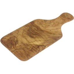 BERARD FRANCE 1892 Schneidebrett, Olivenholz, mit Griff, Gr. 29 x 14 cm