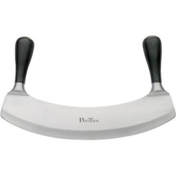 PINTINOX Wiegemesser Coltelli Professional, Edelstahl/Kunststoff, spülmaschinengeeignet