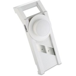 GSD HAUSHALTSGERÄTE Gemüsehobel Universal-Gemüsehobel „3-in-1“, Edelstahl, Kunststoff, 3 verschiedene Scheibenstärken